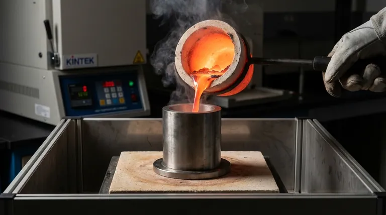 スラグ鋳造実験にSS400鋼製の円筒形金型が使用されるのはなぜですか?解説