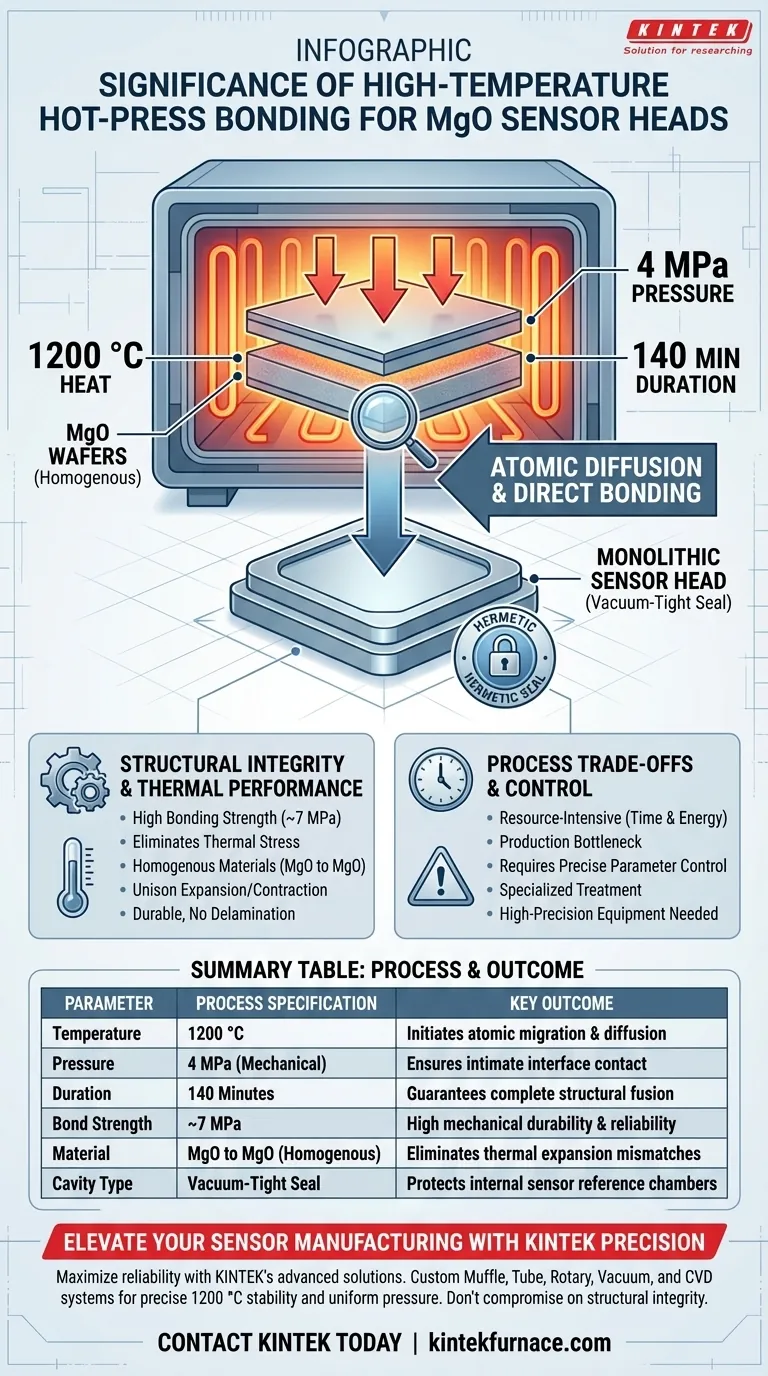 在 MgO 传感器头部中使用高温热压键合炉有何意义？专家指南 图解指南