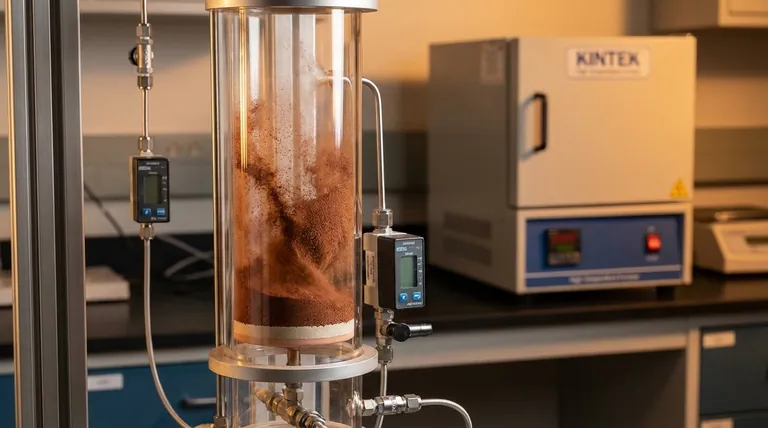 流動層焼成システムは、どのようにして鉄鉱石粉末の転換を促進しますか?浮遊による効率向上。