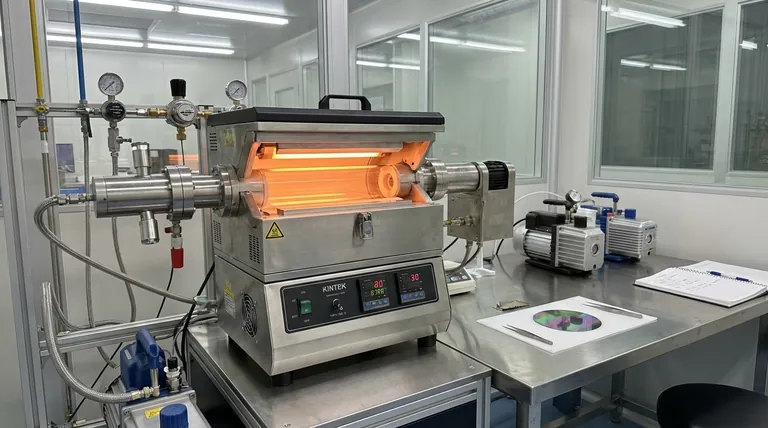 快速热处理(RTP)系统在 MoS2 薄膜中扮演什么角色?实现精确的原子层控制