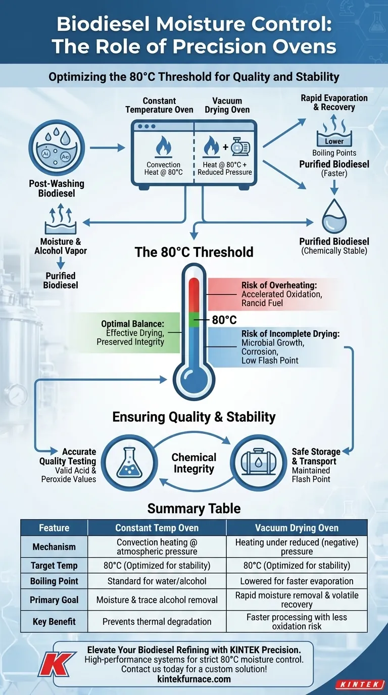 真空干燥箱如何有助于生物柴油的湿度控制？确保燃油质量和稳定性 图解指南