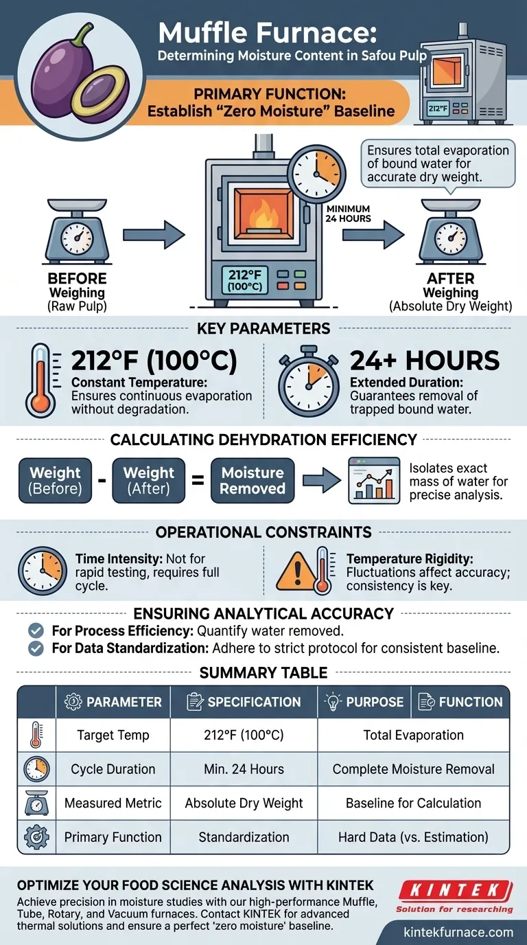 Muffle Furnace 在测定 Safou 果肉水分含量方面有何具体功能？必备指南 图解指南