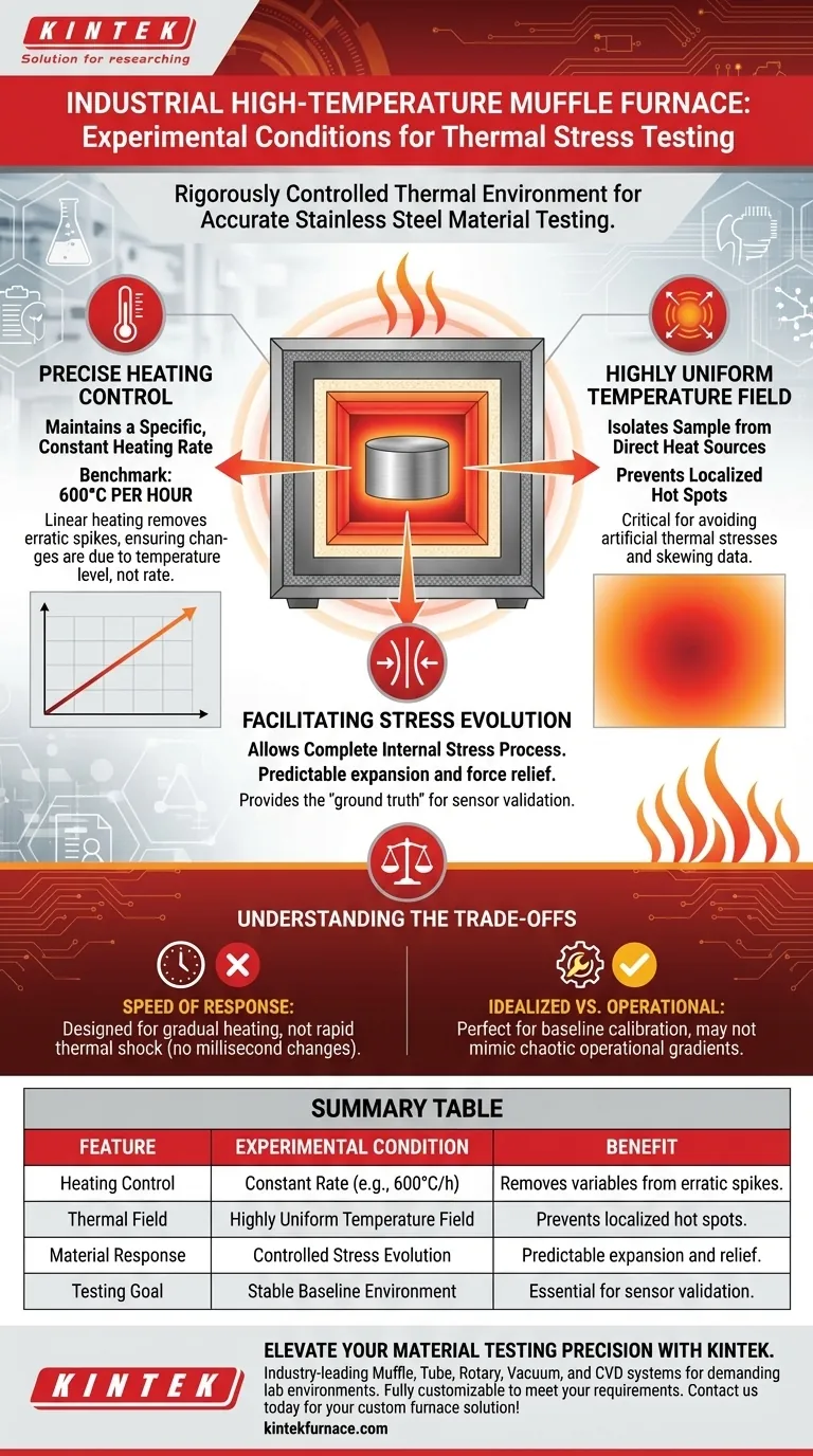 工业高温马弗炉为热应力测试提供了哪些实验条件？ 图解指南