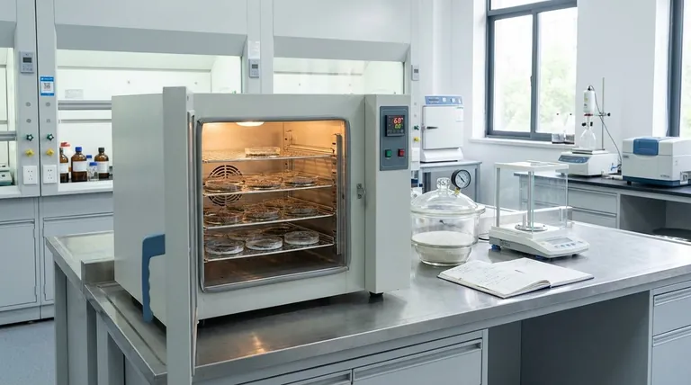 実験室用乾燥オーブンは、材料の活性を維持するためにどのように貢献しますか?触媒性能を簡単に維持