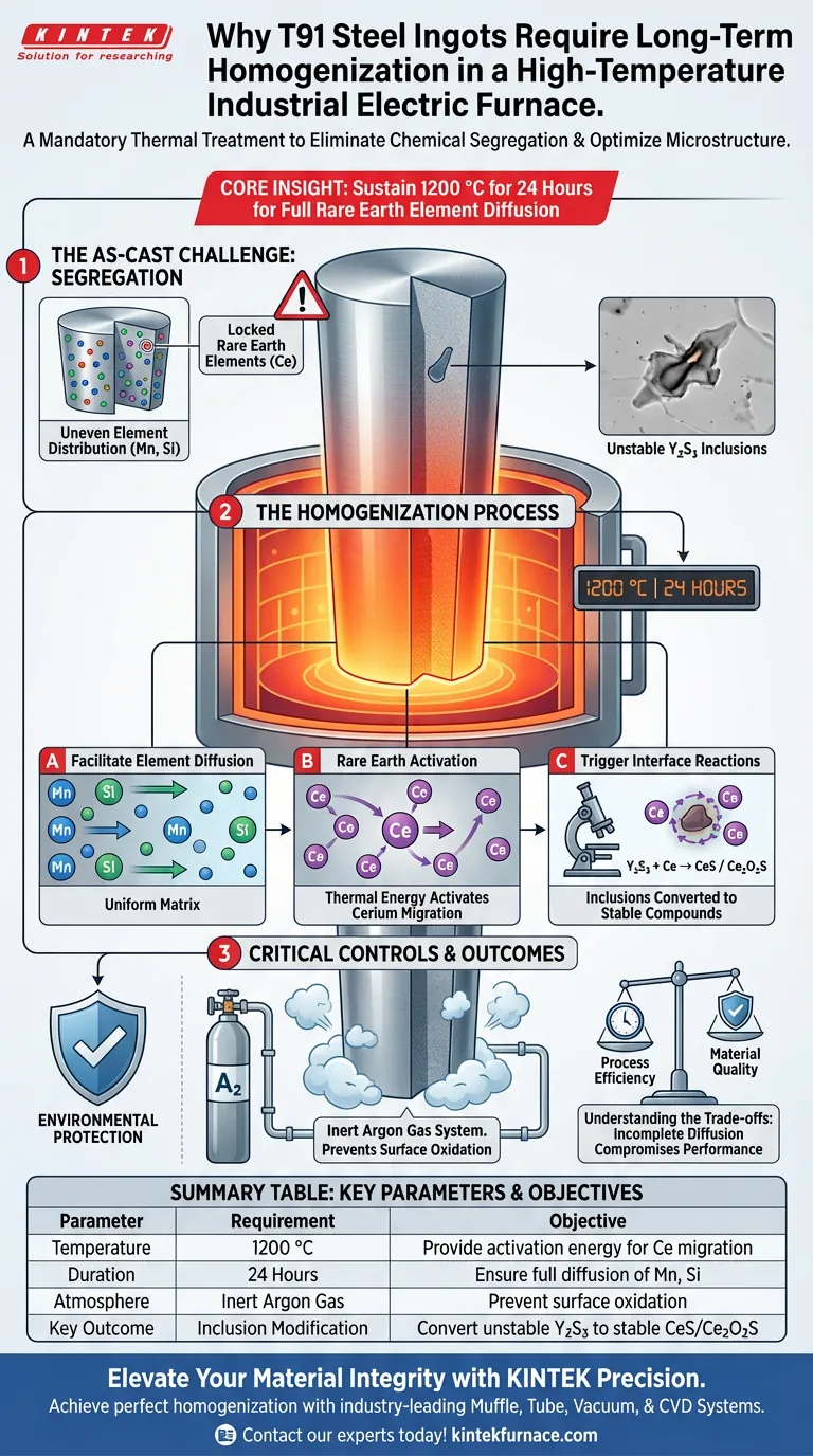 لماذا يجب أن تخضع سبائك الصلب T91 للتجانس طويل الأمد؟ ضمان تجانس الميكروستركشر عالي الأداء دليل مرئي