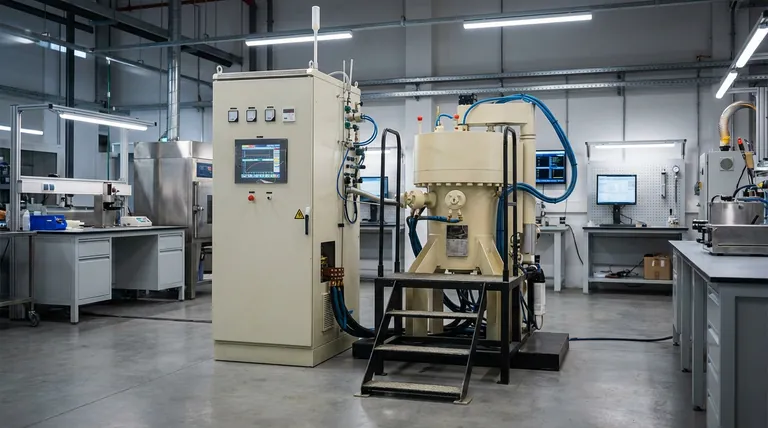 Como as atmosferas controladas e os ciclos automatizados de temperatura em um forno de sinterização impactam a qualidade da liga?