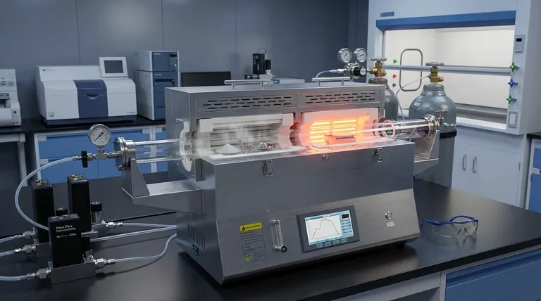 GaN에 이중 구역 튜브 퍼니스를 사용할 때의 공정 이점은 무엇인가요? 정밀 박막 합성 달성