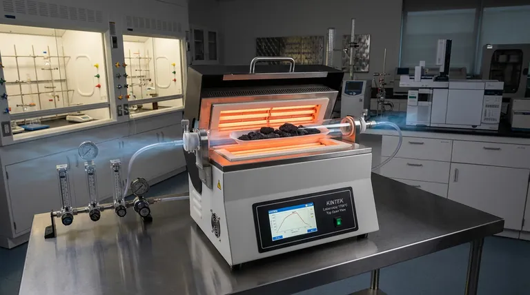 كيف يساهم فرن الأنبوب في تنشيط بقايا التحلل المائي الذاتي؟ هندسة المسام الدقيقة