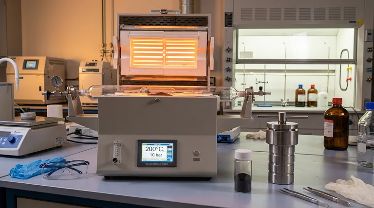 ¿Cómo facilitan los entornos de reacción de alta presión la síntesis solvotérmica de Ag2Se? Control preciso de la fase