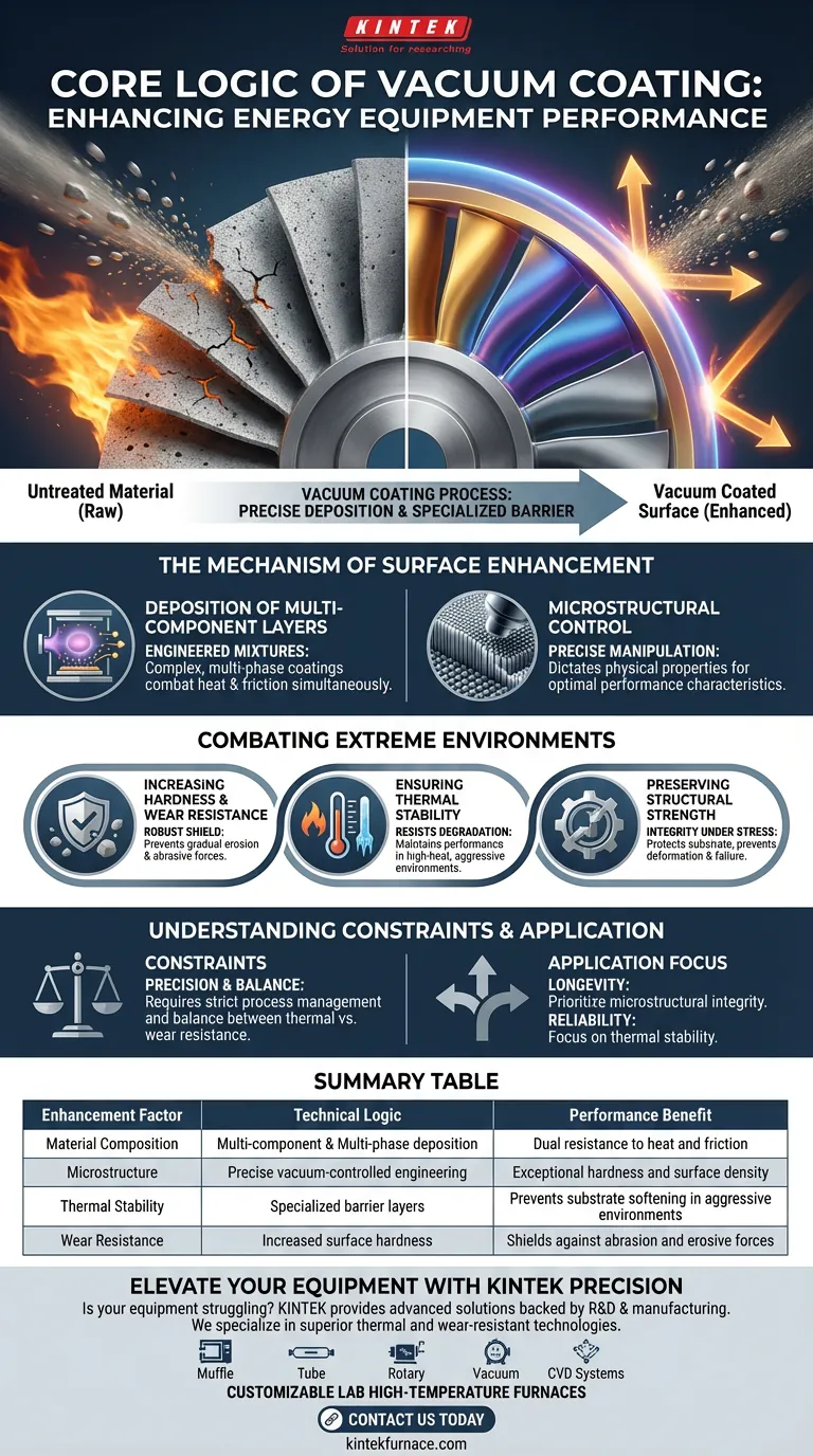 真空涂层在能源设备中的核心逻辑是什么？有效提高耐磨性和耐热性 图解指南
