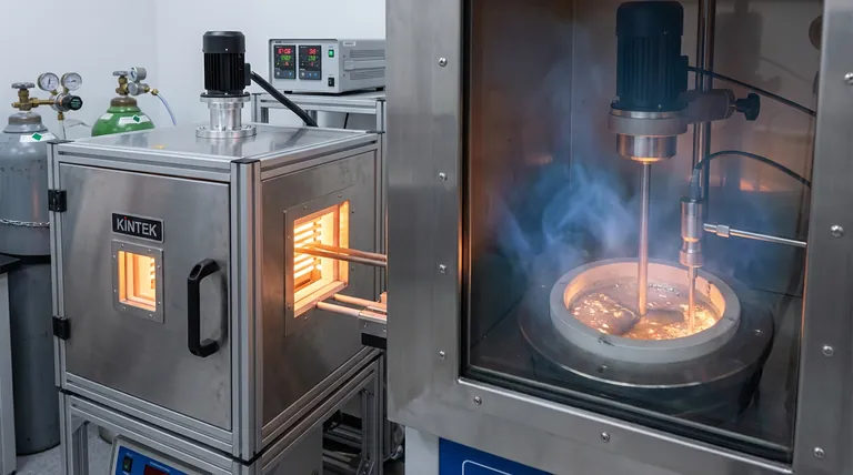 Welche kritischen Schutzfunktionen erfüllt Argon für AA7150-Al2O3-Verbundwerkstoffe? Gewährleistung von Reinheit und Dichte