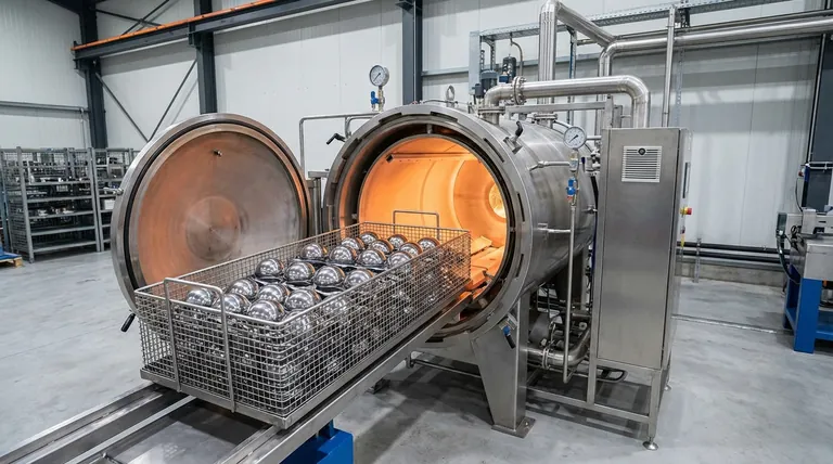 使用回火炉处理轴承钢解决了哪些技术问题?实现峰值稳定性。