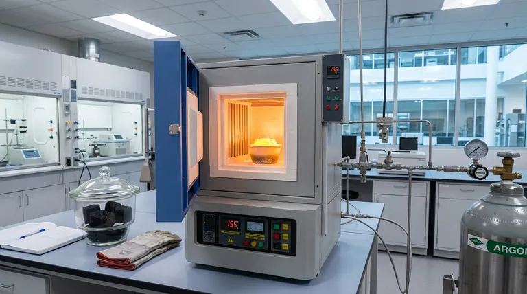 Why is a heating furnace set to 155 °C for sulfur melt-diffusion? Unlock Optimal Battery Material Synthesis