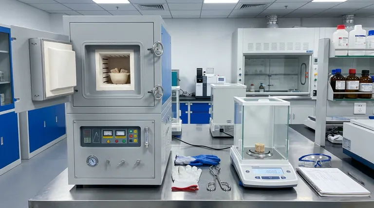 실험실 진공 건조 오븐과 정밀 분석 저울은 수분 모니터링에서 어떤 역할을 합니까?