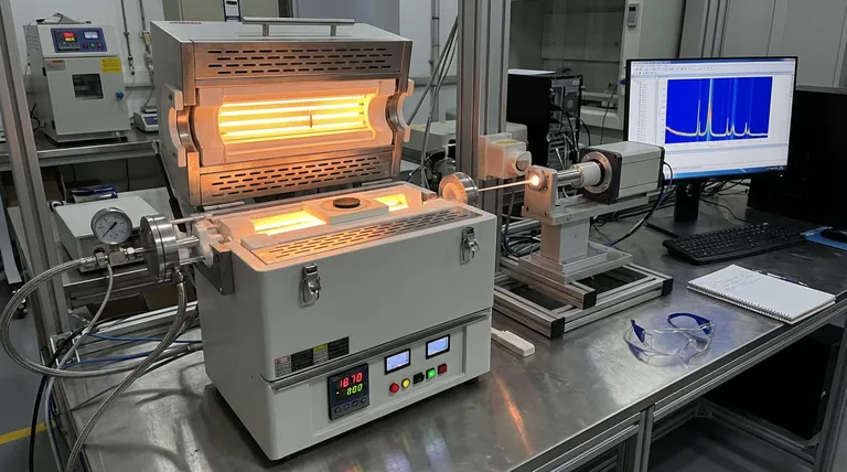 Por que um sistema de DRX in-situ com forno de alta temperatura é necessário para cerâmicas Y-W-N? Captura de Estabilidade em Tempo Real