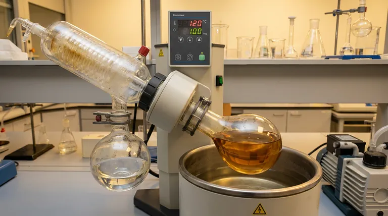 ¿Cuál es la función de una unidad de destilación simple o un evaporador rotatorio en la producción de biolubricantes? Optimizar el Refinamiento