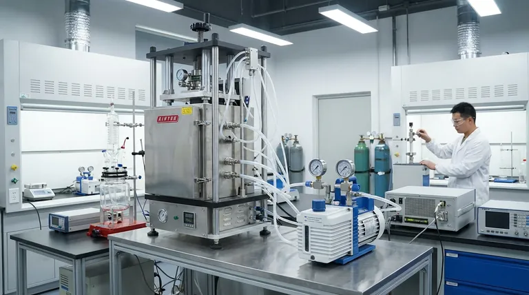 实验室真空系统在光催化析氢中的作用是什么?确保准确的数据结果