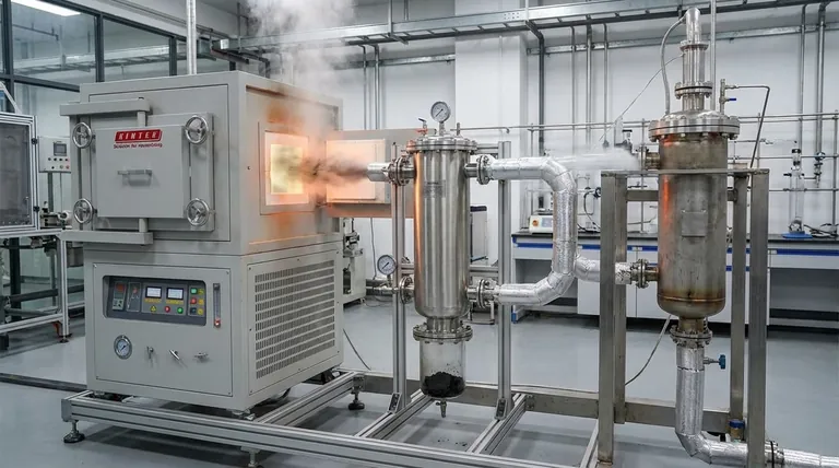 Quel est le but de la configuration d'un filtre à gaz chaud dans un processus d'hydropyrolyse catalytique (CHP) ? Assurer la durée de vie du réacteur