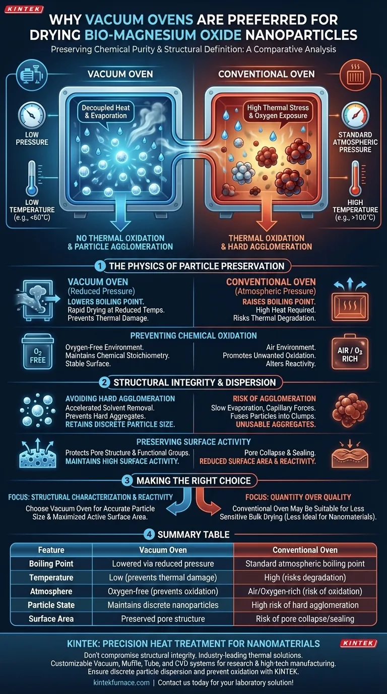 为什么合成的生物氧化镁纳米粒子比普通烤箱更适合使用真空烤箱干燥？ 图解指南