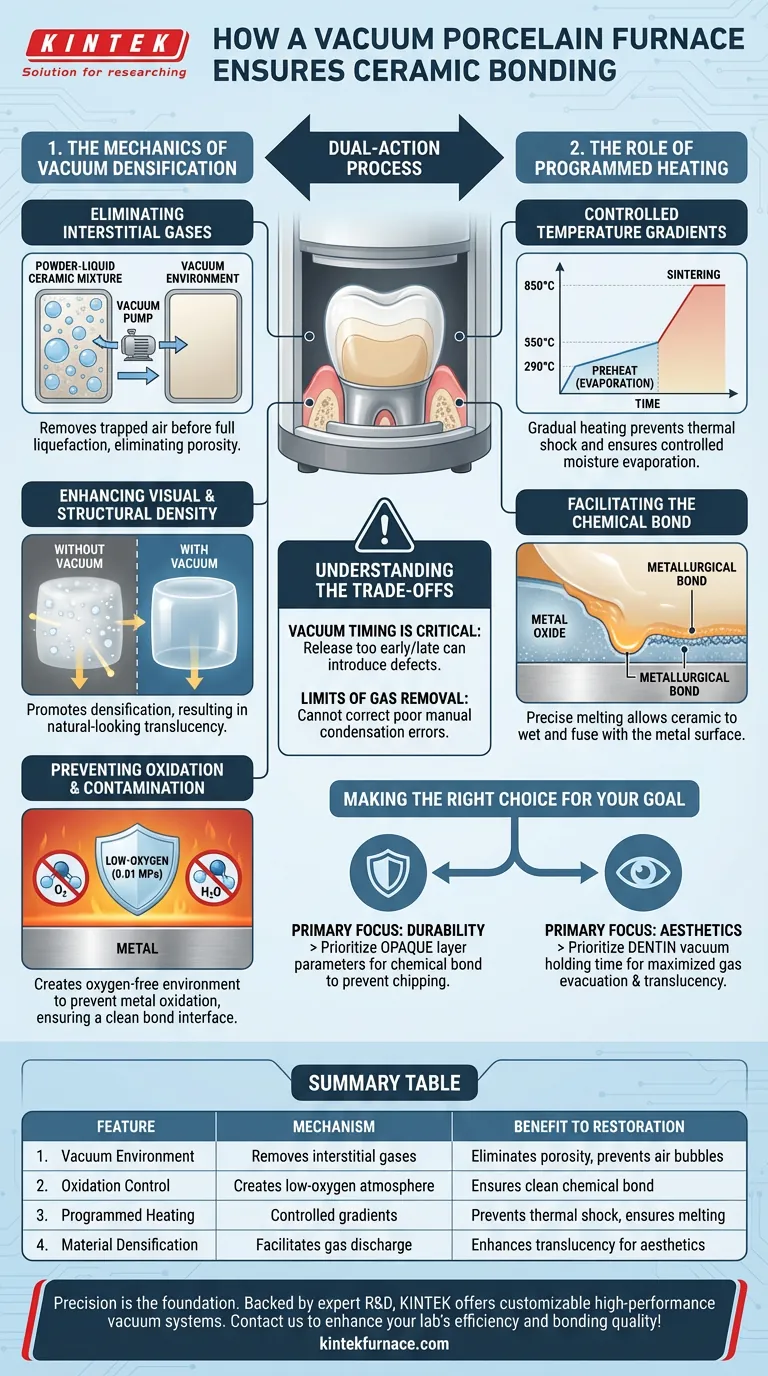 Como um forno de cerâmica a vácuo garante a qualidade da ligação? Obtenha restaurações metalo-cerâmicas superiores Guia Visual