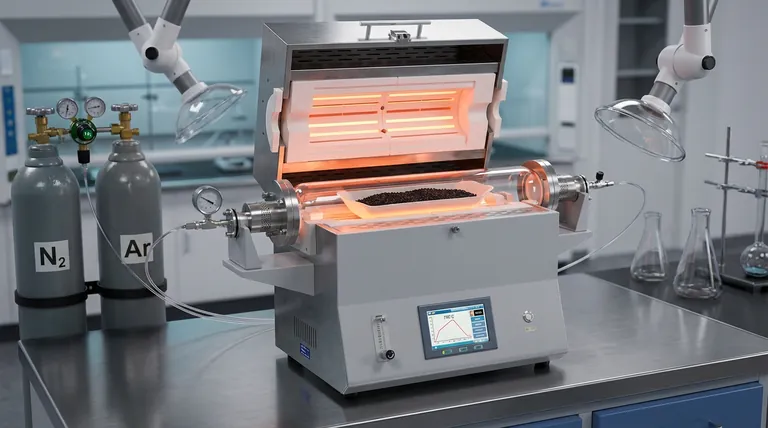 Warum wird für die chemische Aktivierung ein Hochleistungs-Rohrofen benötigt? Erreichen Sie eine präzise Porenkontrolle bei 700 °C