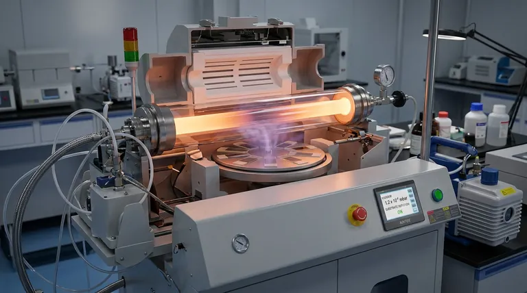 Come fa un sistema di evaporazione termica sotto vuoto a garantire la qualità dei film sottili di tellururo di bismuto? Approfondimenti degli esperti