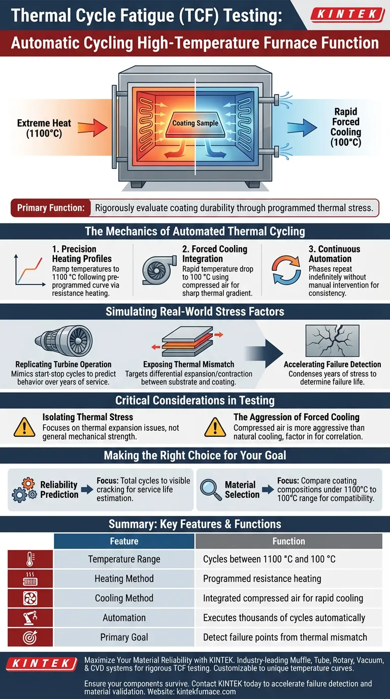 在TCF测试中，自动循环高温箱式炉的功能是什么？专家模拟指南 图解指南