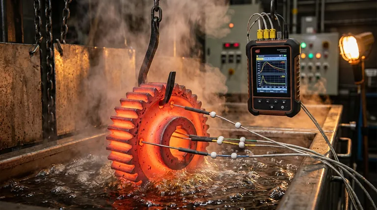 Почему промышленные термопары типа K и мобильные регистраторы данных необходимы? Достигните точной точности закалки