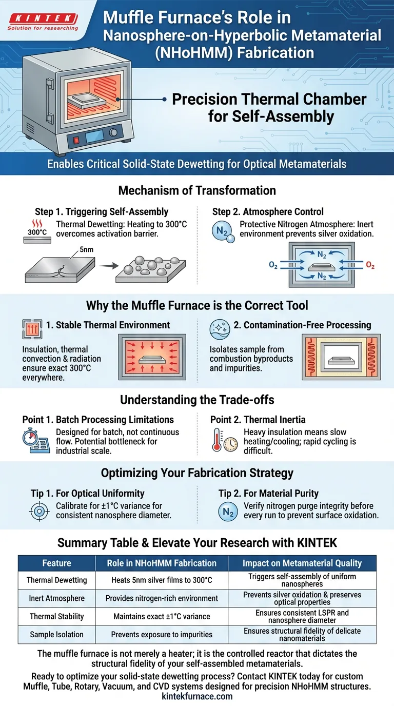 马弗炉在NHoHMM制造中扮演什么角色？掌握精密固态退火 图解指南