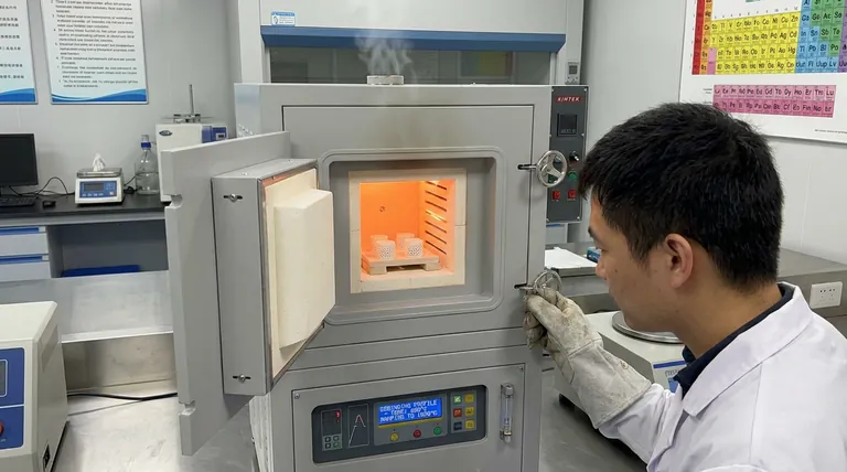 Как лабораторная муфельная печь используется на этапе удаления связующего из зеленых тел из гидроксиапатита? Точный контроль температуры