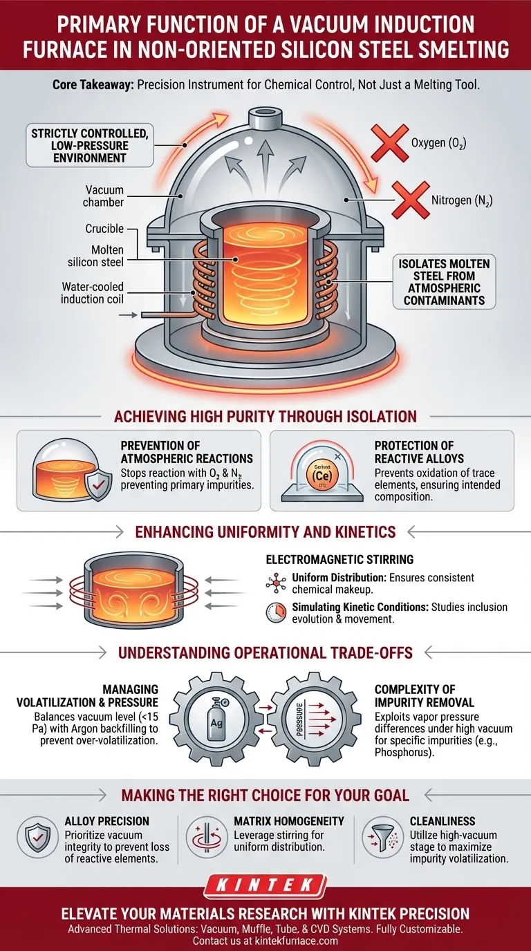 硅钢冶炼中真空感应炉的主要功能是什么？实现无与伦比的纯度 图解指南
