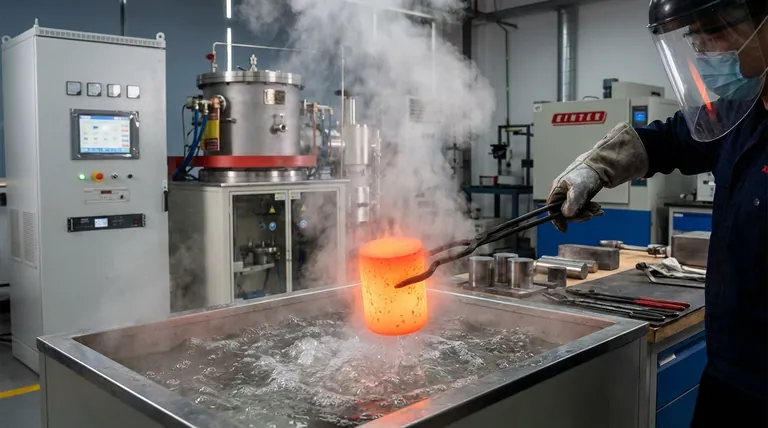 Por que o resfriamento rápido com água é necessário após a compressão térmica? Capture Microestruturas Verdadeiras em Aço de Manganês Médio