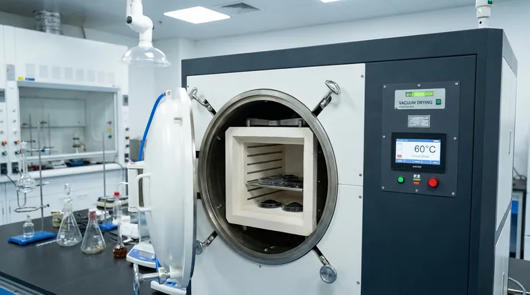 ¿Por qué usar un horno de secado al vacío para Ti3C2 MXene@NiS o Co4S3? Prevenir la oxidación y preservar la integridad del catalizador