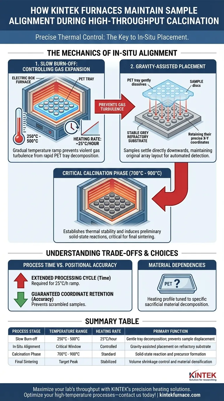 工業用電気箱型炉は、サンプルの位置合わせをどのように維持しますか？ 高スループット焼成における精度を確保する ビジュアルガイド