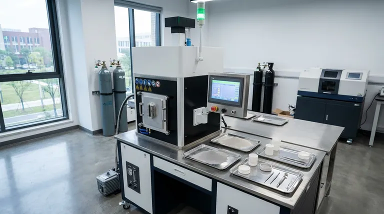 微細結晶セラミックスにおいて、マッフル炉に対するSPSの利点は何ですか?理論密度に近い密度を達成する