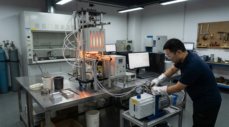 シミュレーション真空精錬における真空ポンプの機能とは?アルミニウム合金の純度と欠陥分析を最適化する