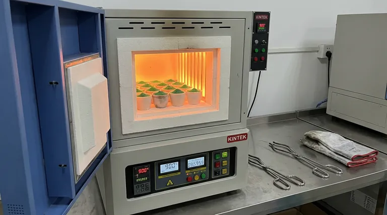 工业马弗炉在 Y211 的煅烧过程中扮演什么角色?掌握单相合成