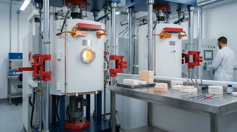 What is the function of automated pressure sintering furnaces in the pressable ceramics process? High-Precision Results