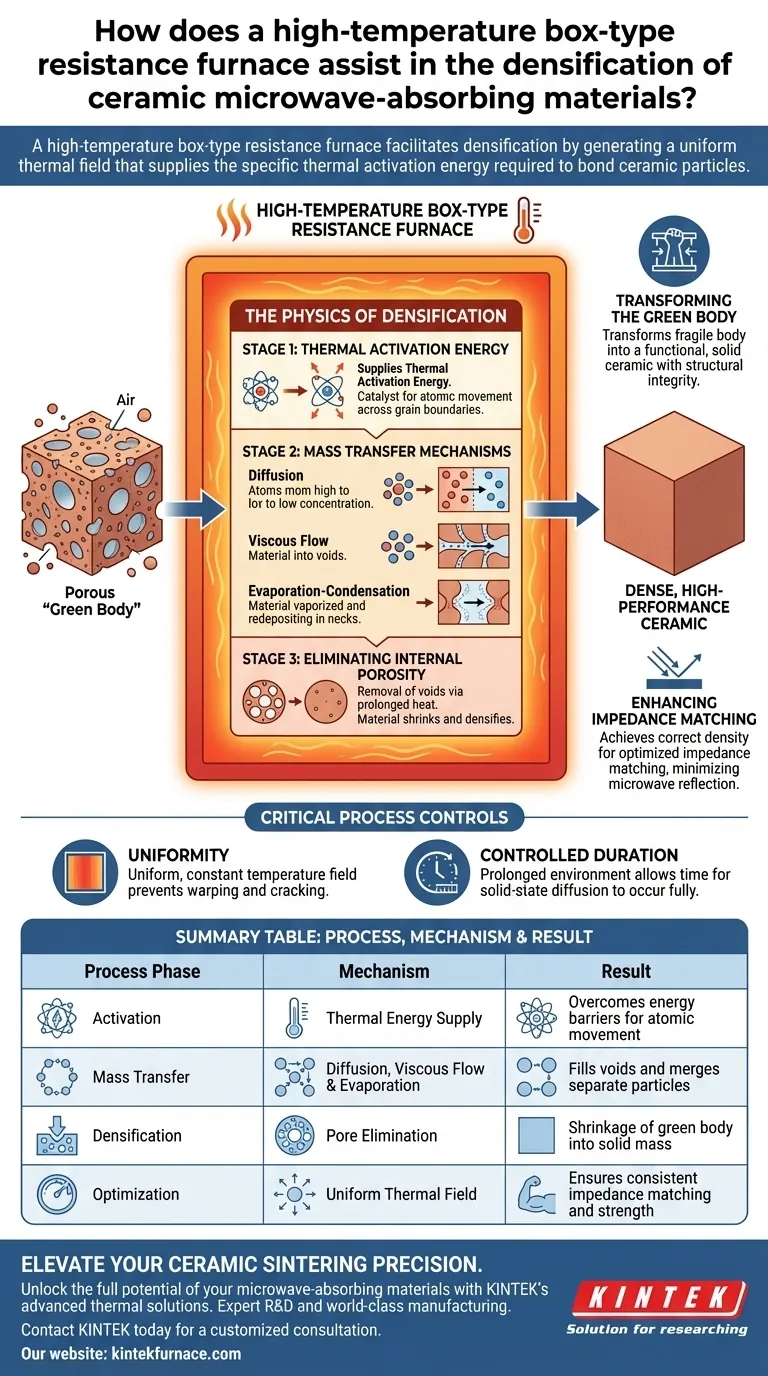 高温箱式电阻炉如何帮助陶瓷微波材料致密化？ 图解指南