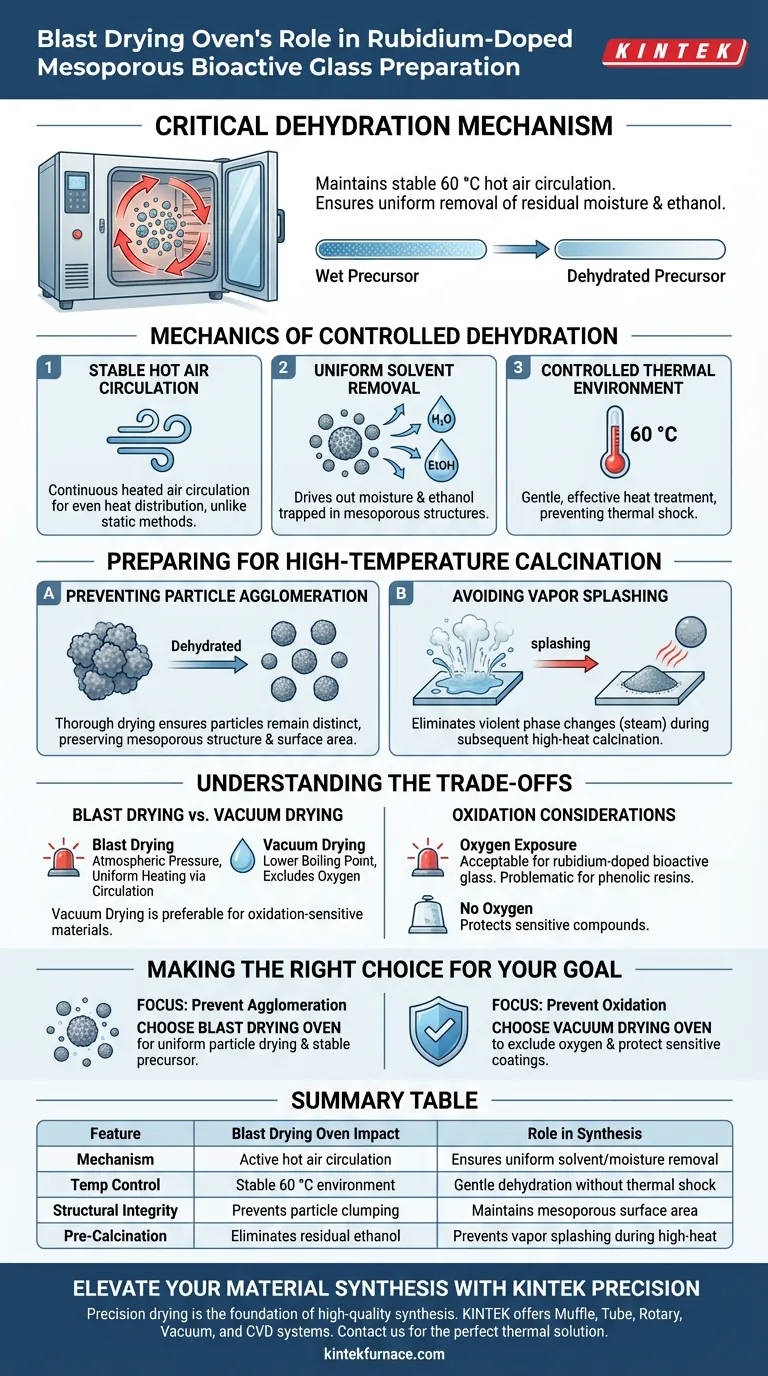 喷雾干燥箱如何支持掺钐介孔生物活性玻璃的制备？优化合成 图解指南