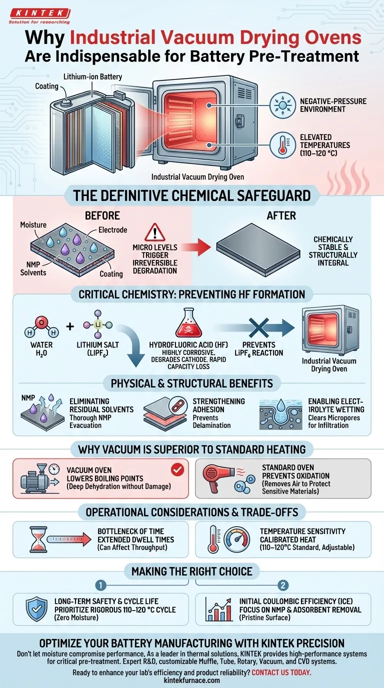 産業用真空乾燥炉がバッテリーアセンブリに不可欠な理由とは？バッテリー寿命と安全性を保護する ビジュアルガイド