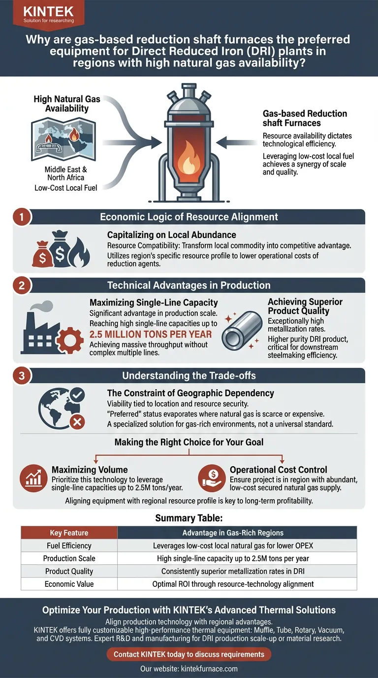DRIにはなぜガス還元シャフト炉が選ばれるのか？地域資源を最大限に活用する ビジュアルガイド