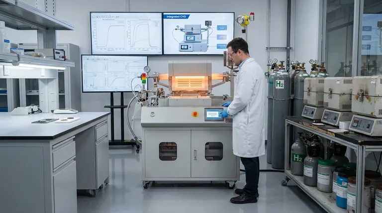 集成式CVD碳化系统有哪些经济优势?生产时间节省90%