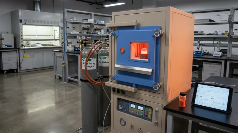 高温雰囲気焼結炉はどのようにEu2+の生成を保証しますか?蛍光体合成を最適化する