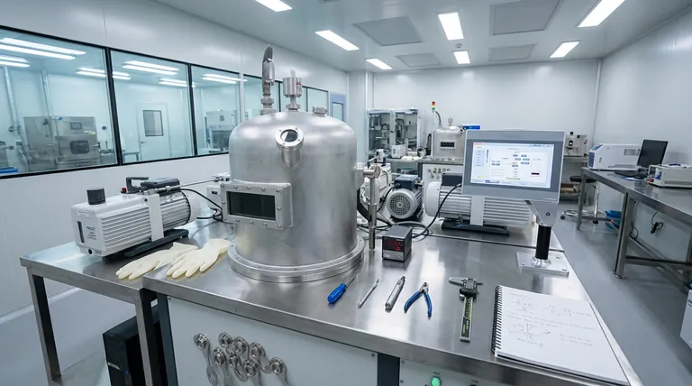 SiQD LED 제작에서 고진공 열 증착 코팅 장비의 목적은 무엇인가요? 전문가 통찰