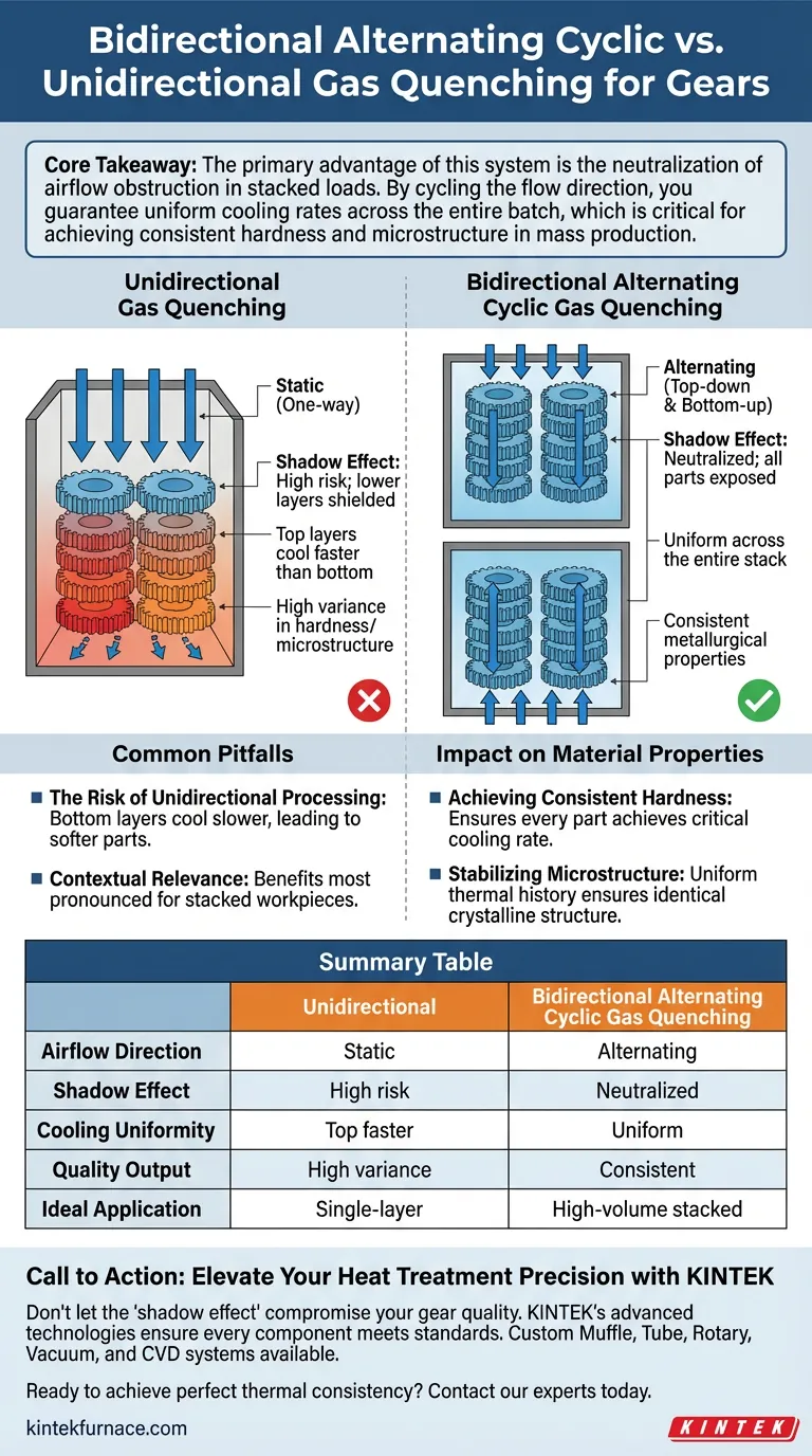 ¿Cómo mejora los resultados un sistema de enfriamiento de gas cíclico alterno bidireccional? Elimina el efecto sombra Guía Visual