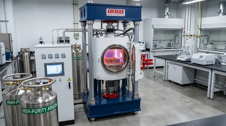 고순도 아르곤 환경이 소결로 작동에 어떤 영향을 미칩니까? 316L 전극 우수성 달성