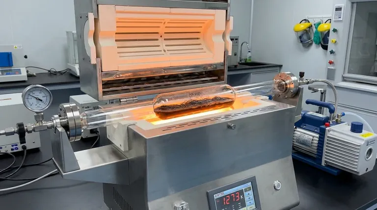 Qual é o papel dos tubos de quartzo selados a vácuo na síntese de Bi0.4Sb1.6Te3? Garante Pureza & Estequiometria Precisa