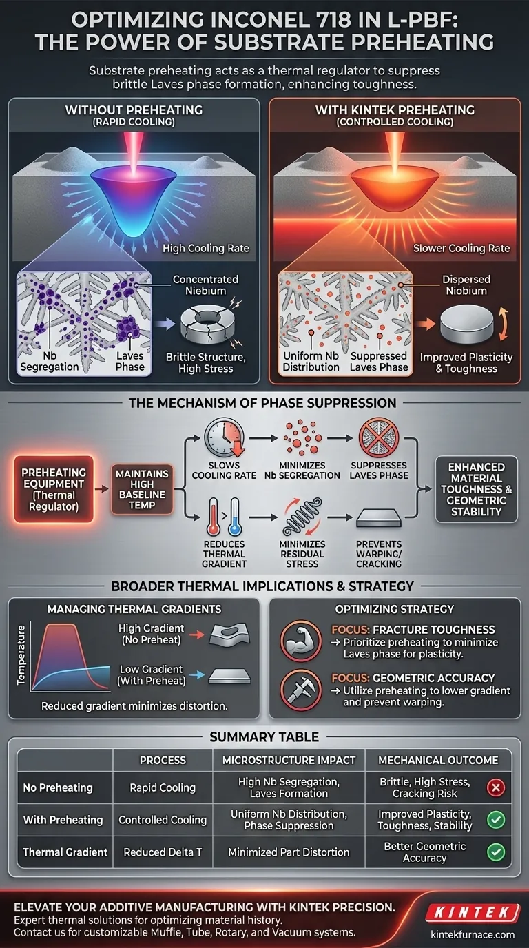 基板预热设备如何影响Inconel 718中Laves相的形成和分布？ 图解指南