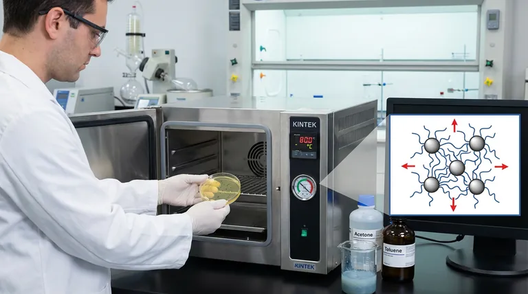 ما هو التطبيق الأساسي لفرن التفريغ لتغليف CPD/C60؟ قفل الحشوات النانوية في أغشية البولي يوريثان